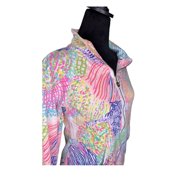 Lily Pulitzer quarter zip sweatshirt - Picture 2 of 8